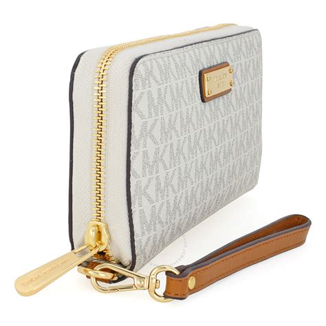 michael kors jet set go wallet|Michael Kors vanilla jet set.